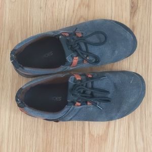 COPY - Xero shoes Hana in charcoal and orange